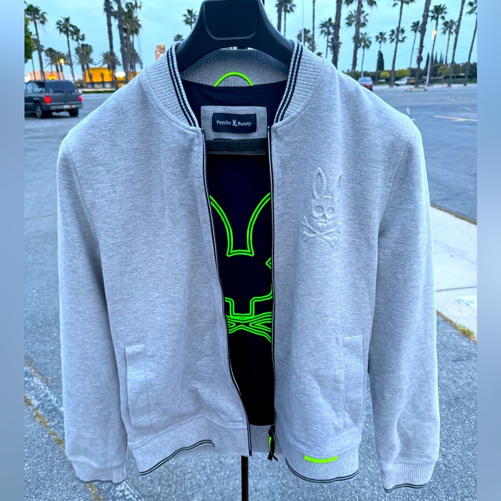 Psycho bunny Light bomber Jacket New! W/o Tags Small